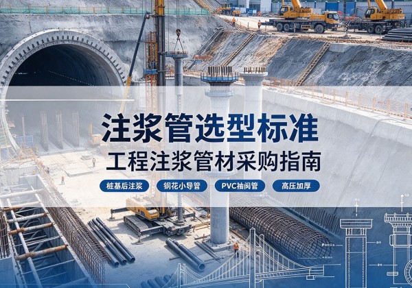 坡头注浆管选型标准